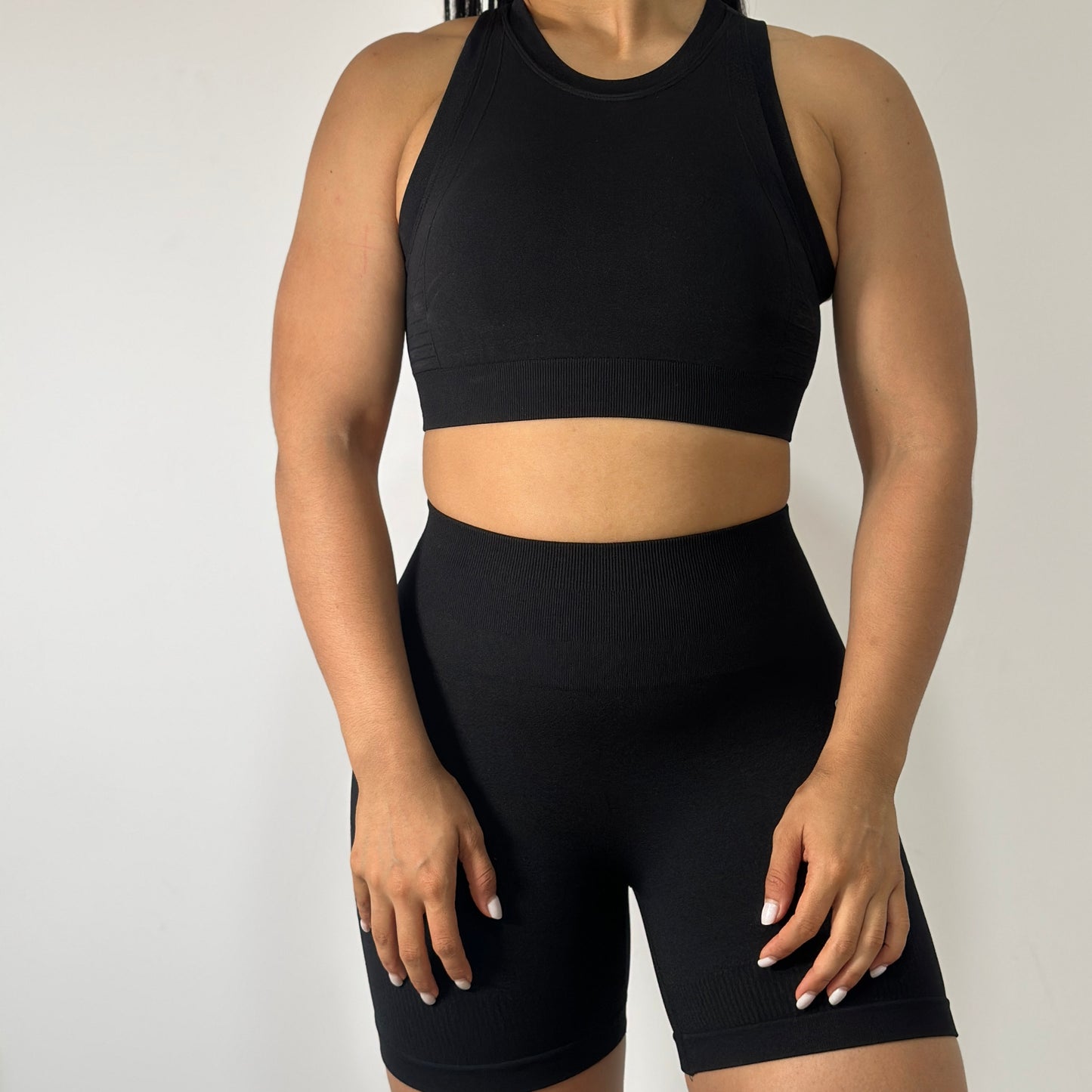 Conjuntos top alto + Short