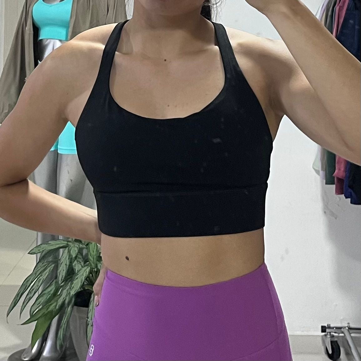 Top de tiritas cruzadas