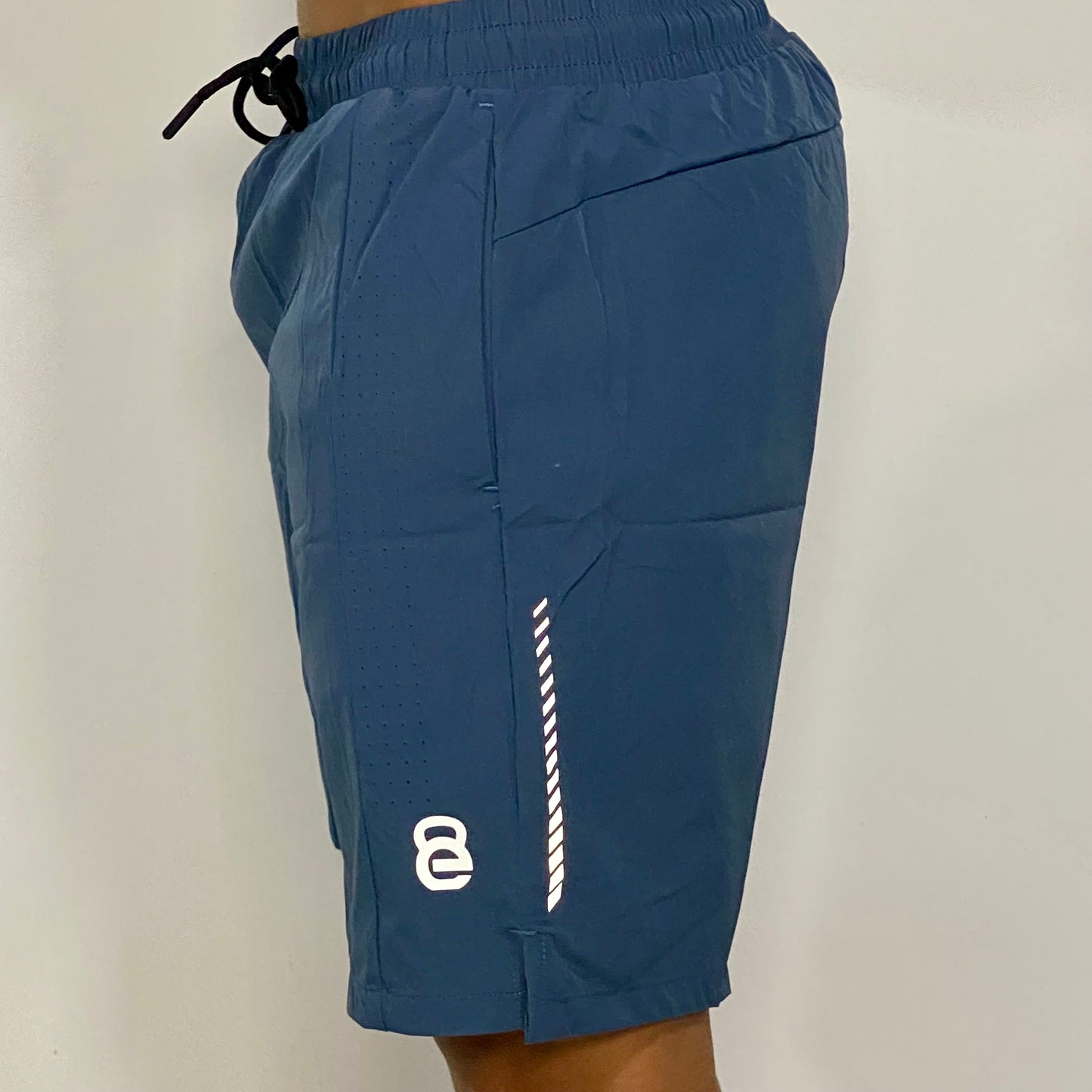 Short con detalle plateado sin licra