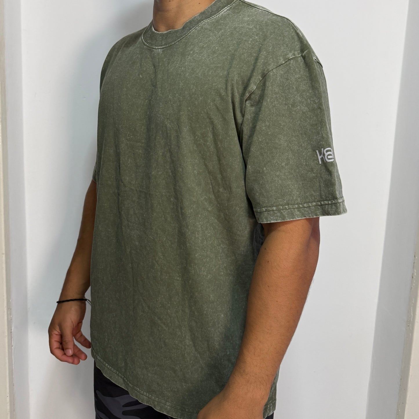 Franelas oversizes pre-lavadas