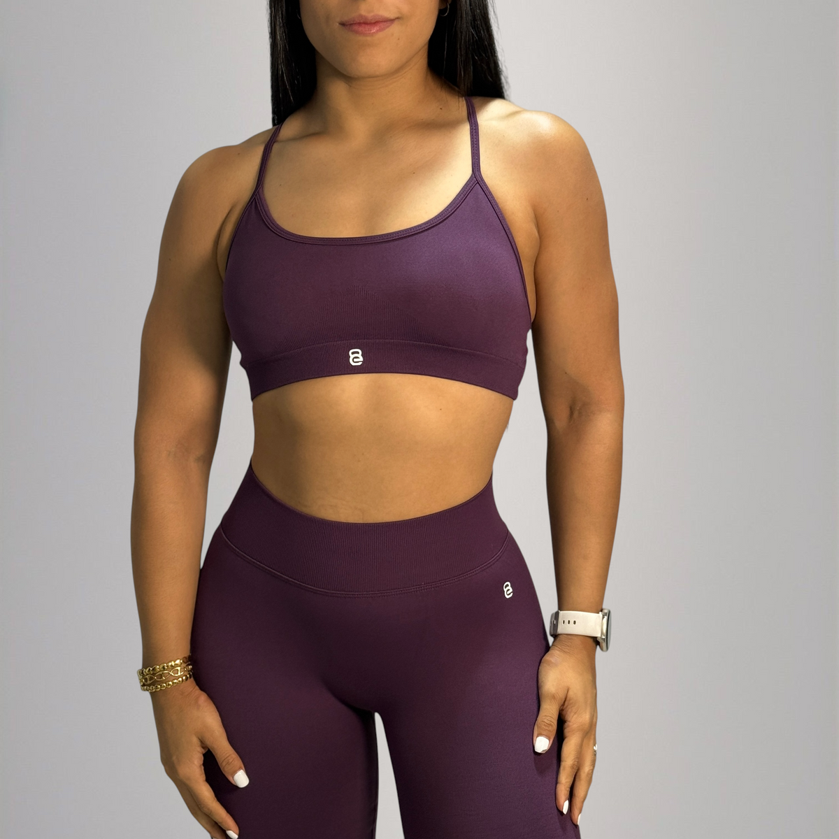 Conjunto top X tirita + licra larga