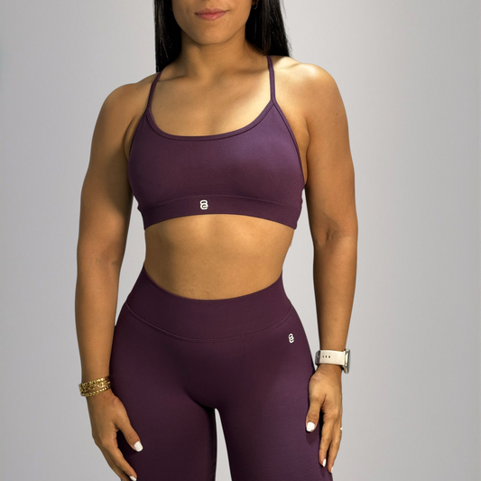 Conjunto top X tirita + licra larga