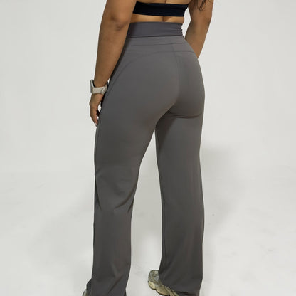 Wide leg sweat pant