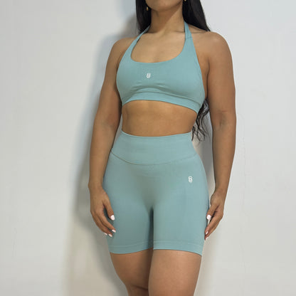 Conjuntos halter top + short