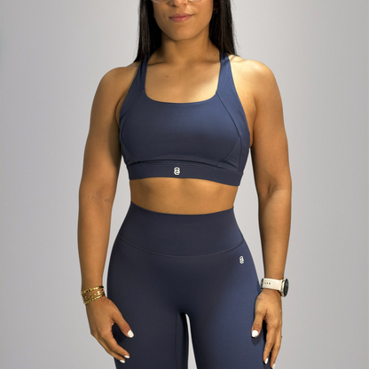 Conjunto top X gruesa + licra larga