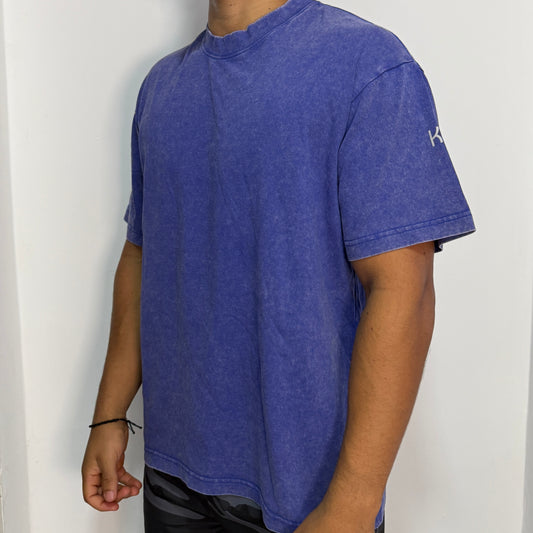 Franelas oversizes pre-lavadas