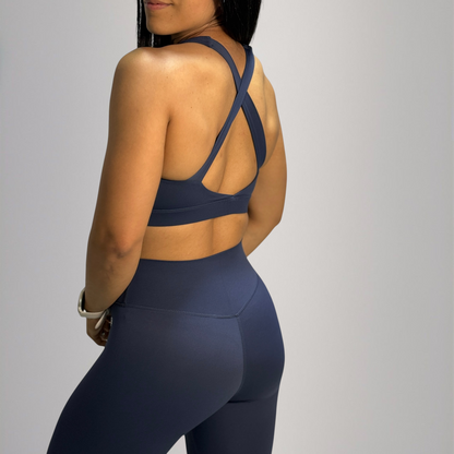 Conjunto top X gruesa + licra larga