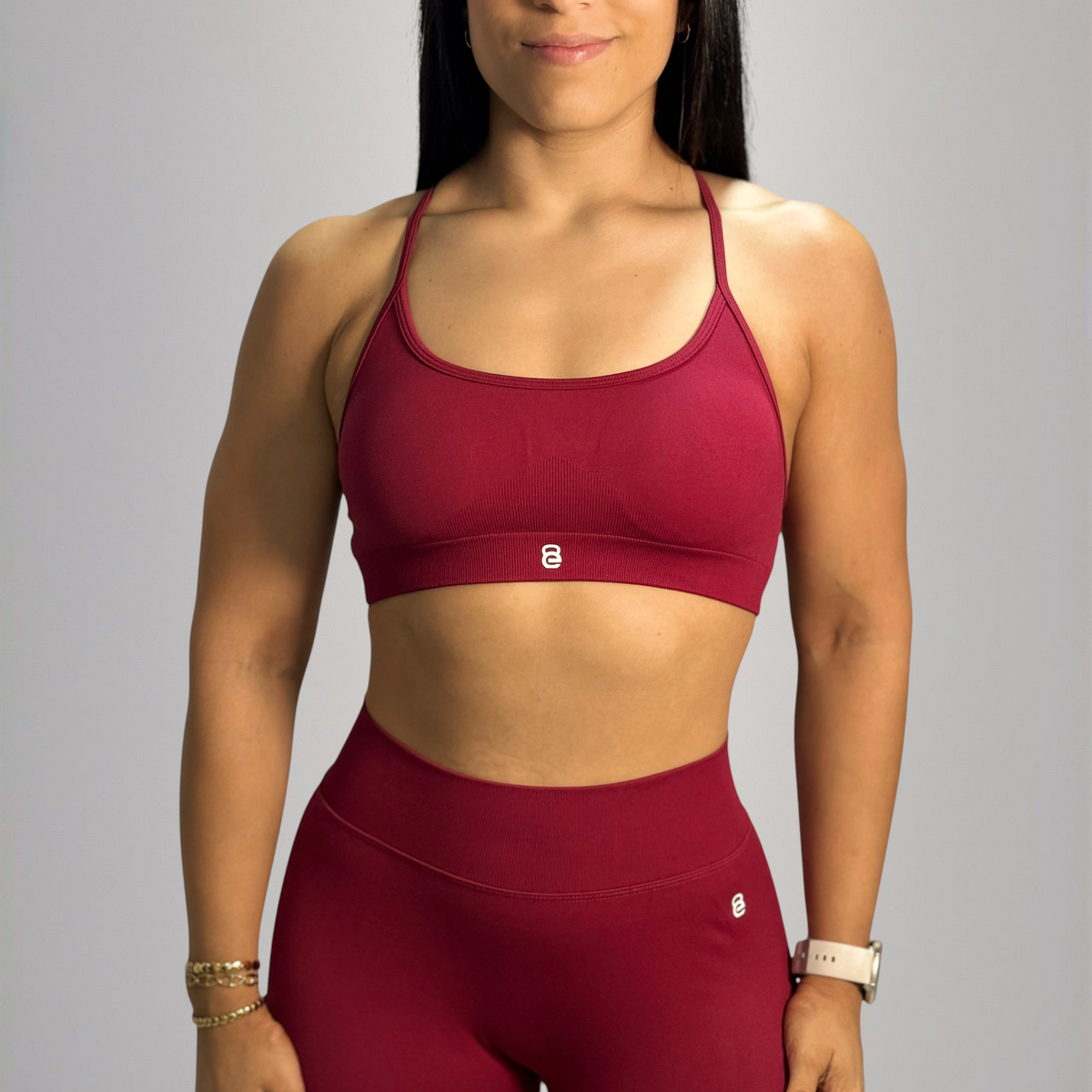 Conjunto top X tirita + licra larga