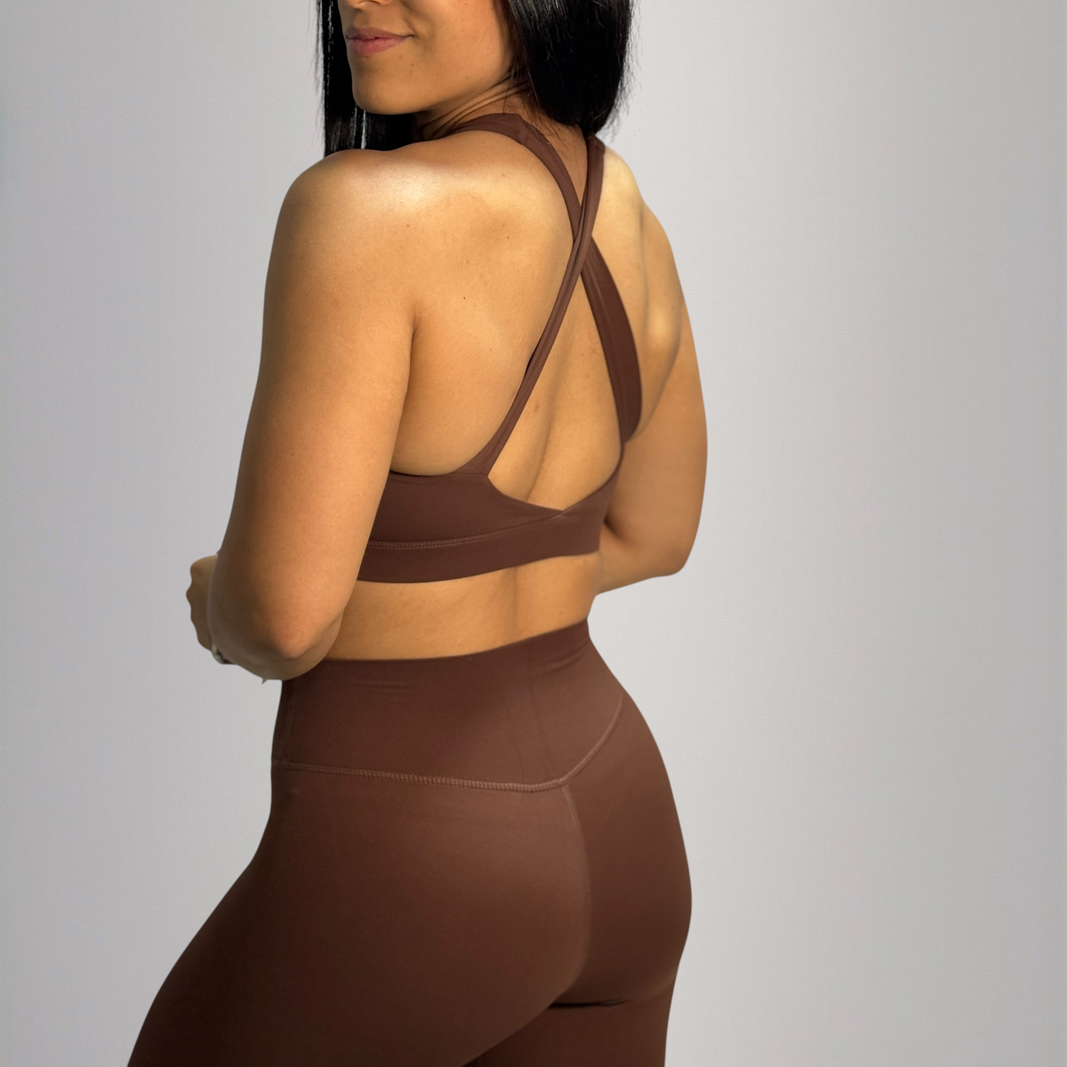 Conjunto top X gruesa + licra larga
