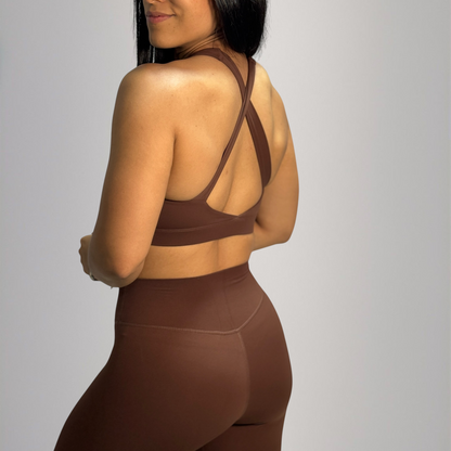 Conjunto top X gruesa + licra larga