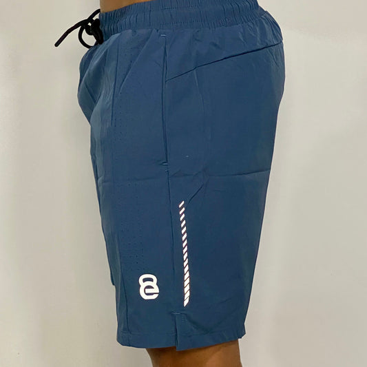Short con detalle plateado  sin licra