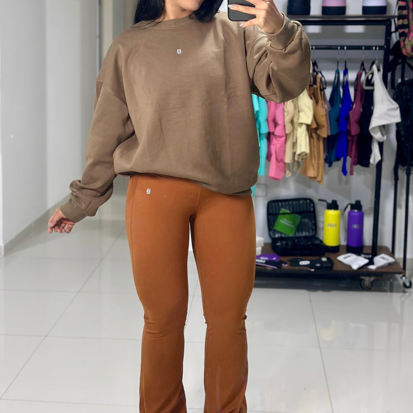 Licras de dama bota ancha