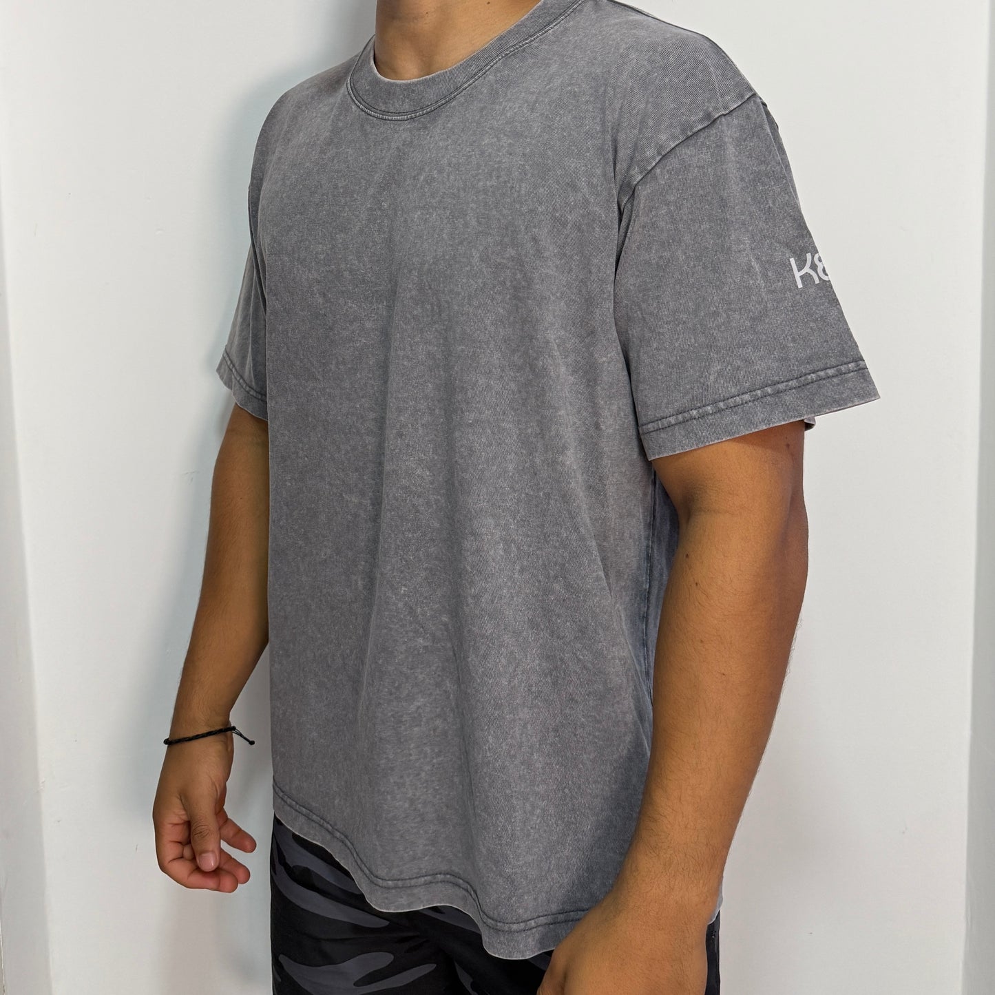 Franelas oversizes pre-lavadas